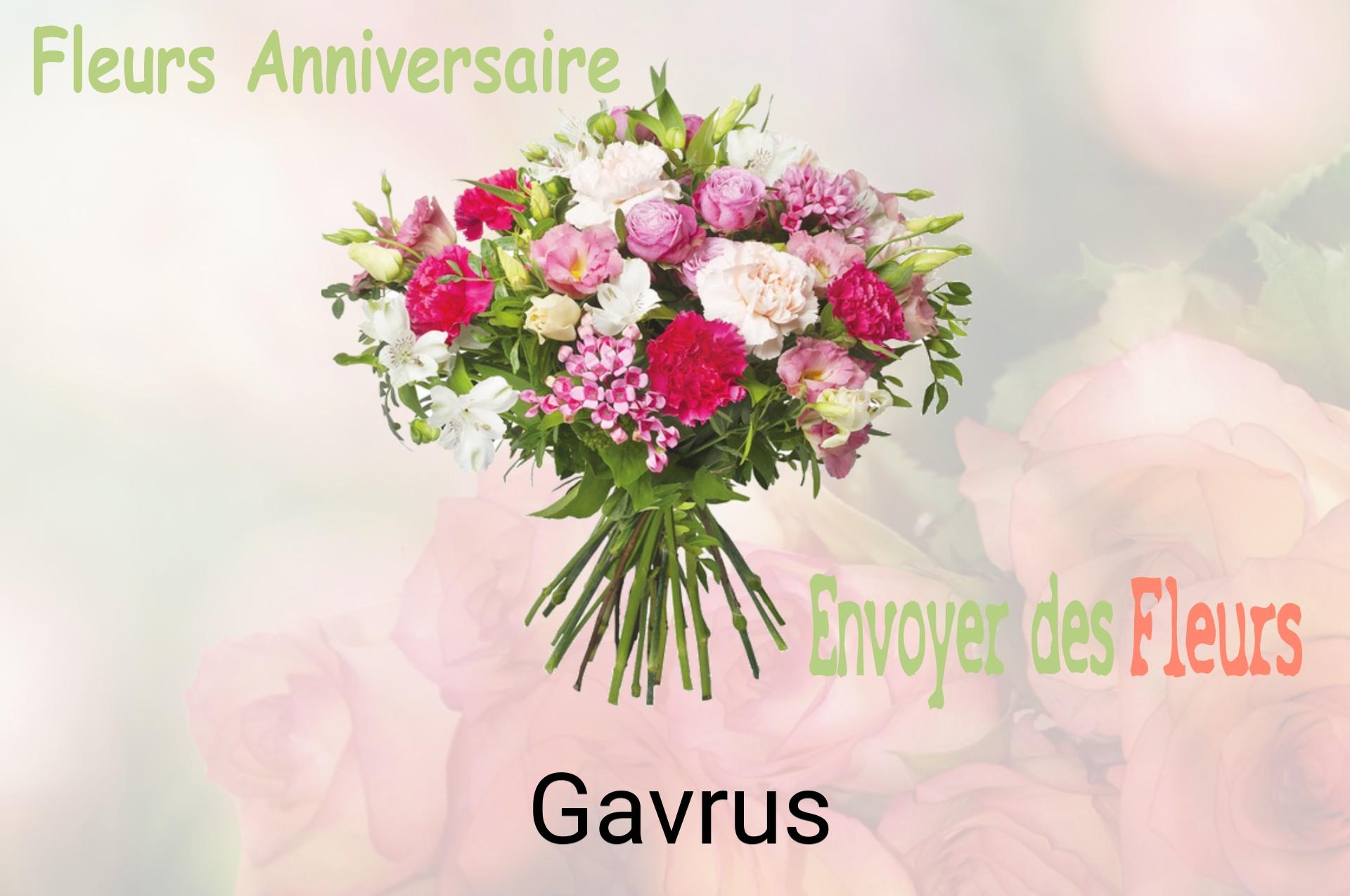Bouquet de fleurs d’anniversaire livré à Gavrus