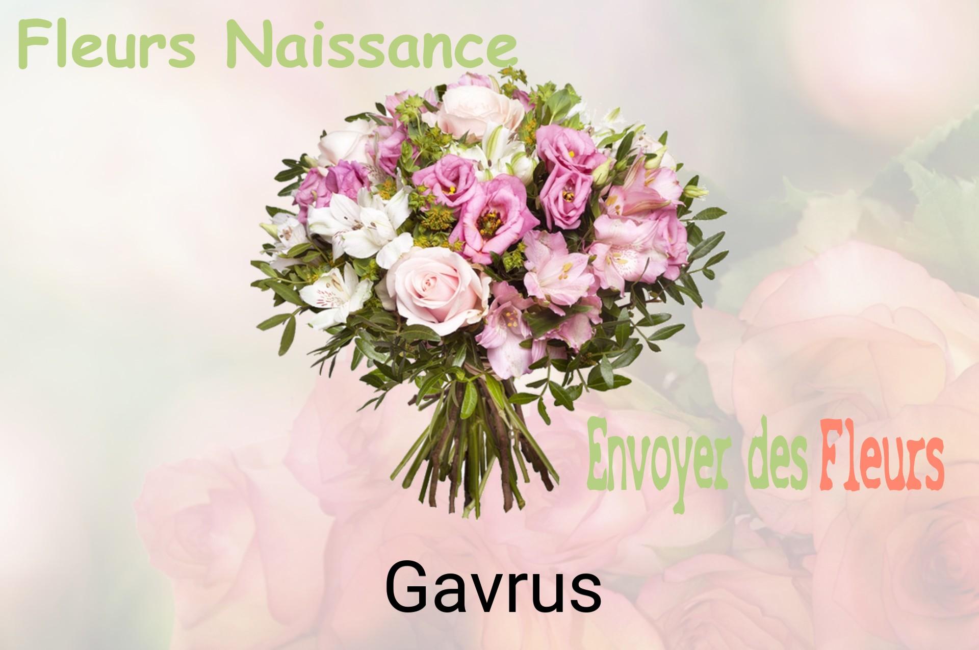 Bouquet de fleurs de naissance livré à Gavrus