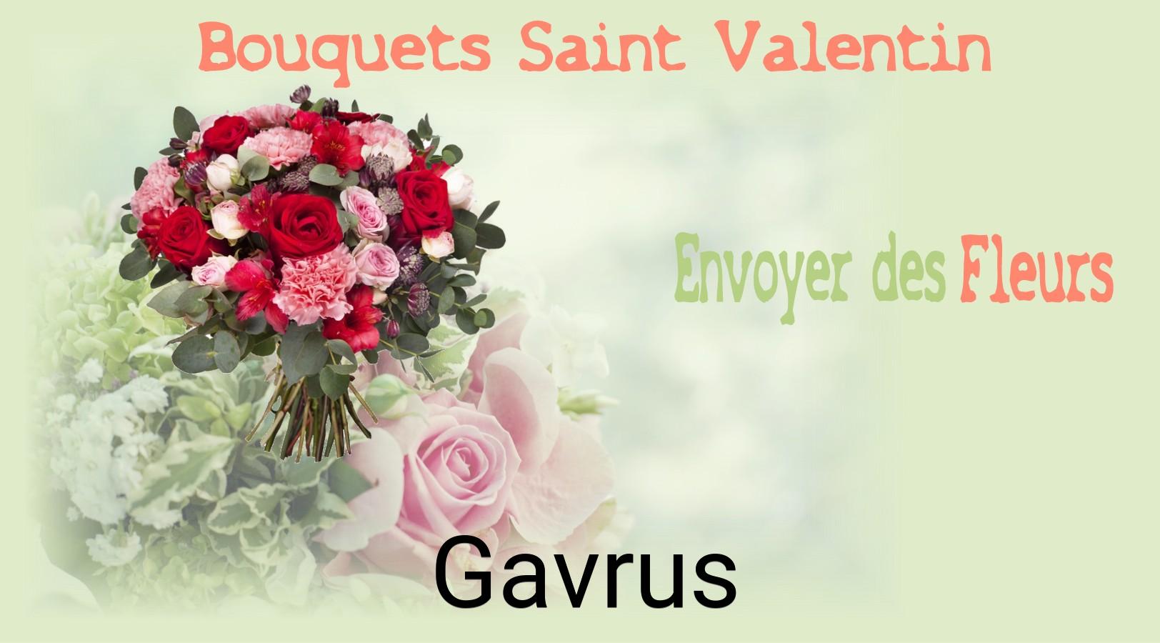 Roses de Saint-Valentin livrées à Gavrus